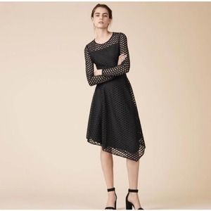 Maje Rana Black Eyelet Dress Size 1 (XS) NWT